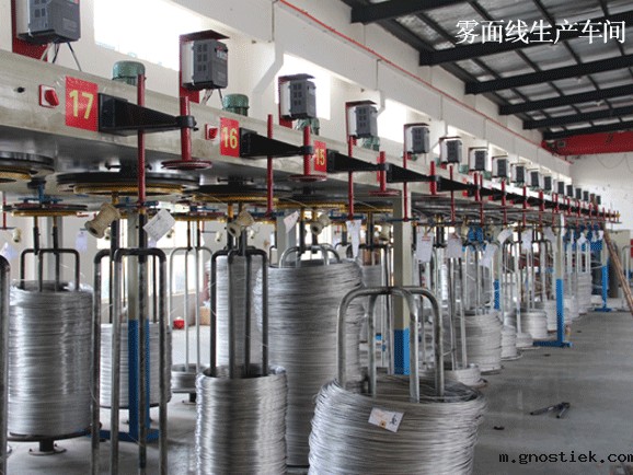 雾面线生产车间